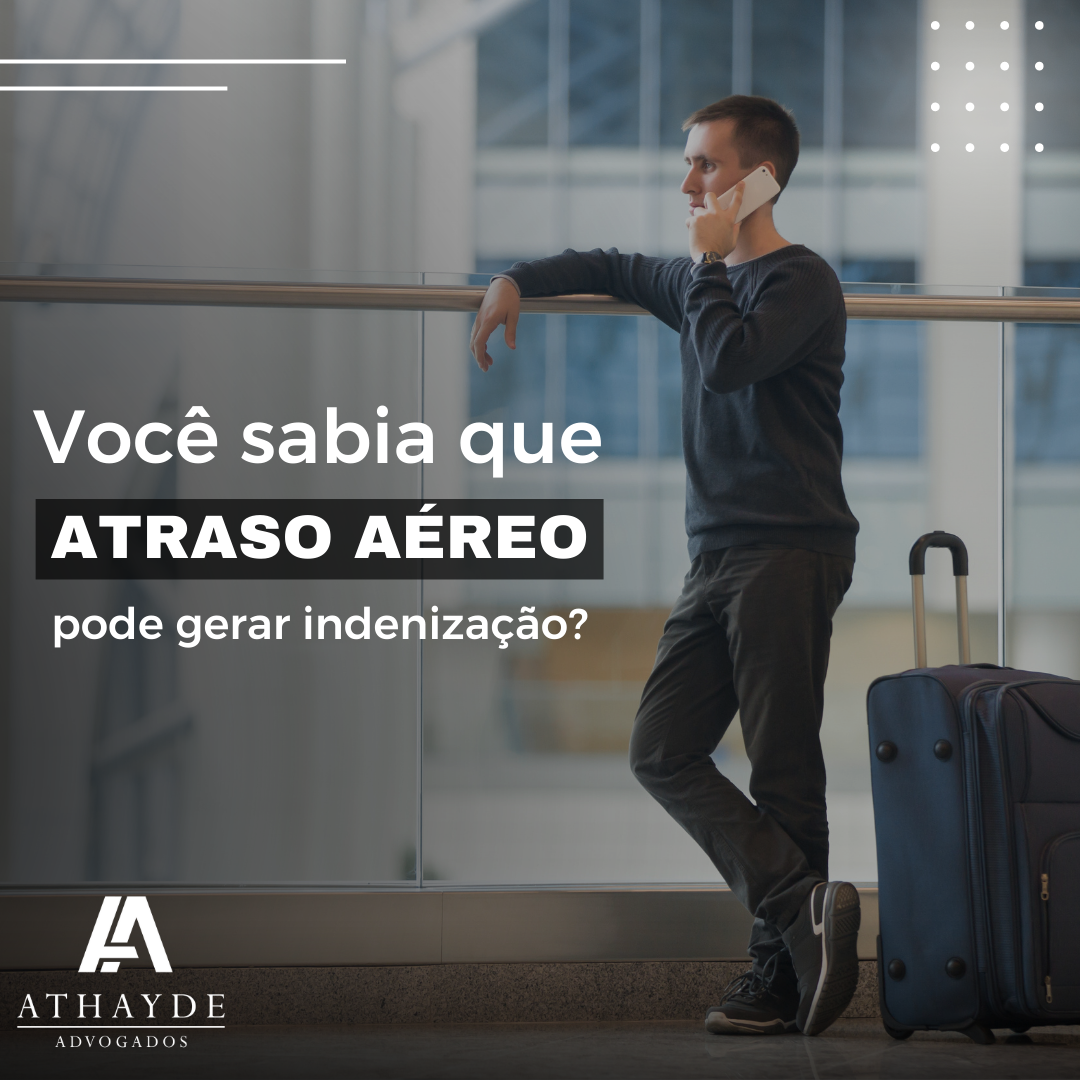 Você sabia que atraso aéreo pode gerar indenização?